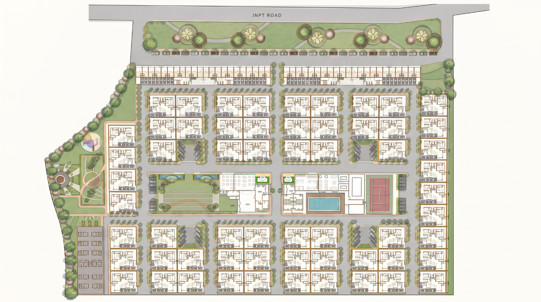 Karanjade Officers’ Housing master plan
